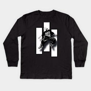 Breakdancer B-Boy #1 Kids Long Sleeve T-Shirt